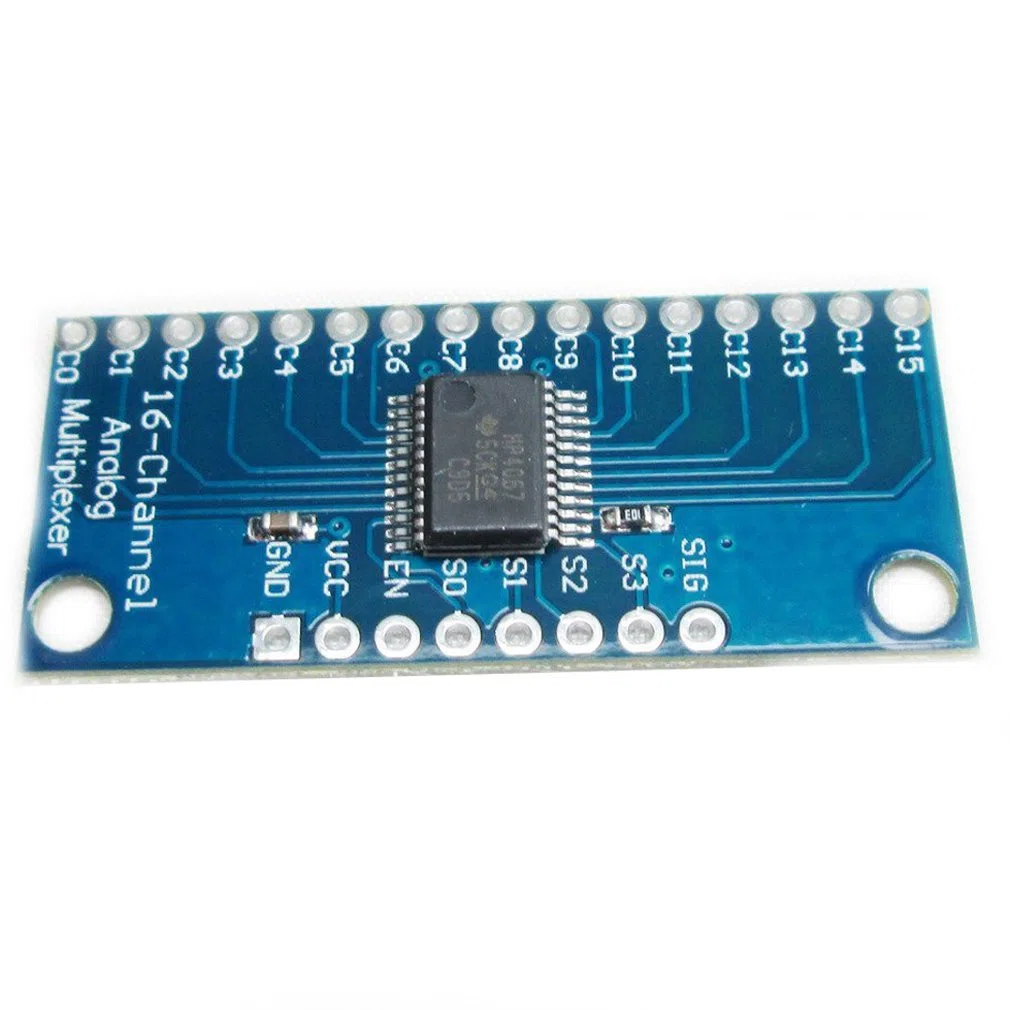 HiLetgo 3pcs CD74HC4067 CMOS 16 Channel Digital Analog Multiplexer Breakout Module for Arduino