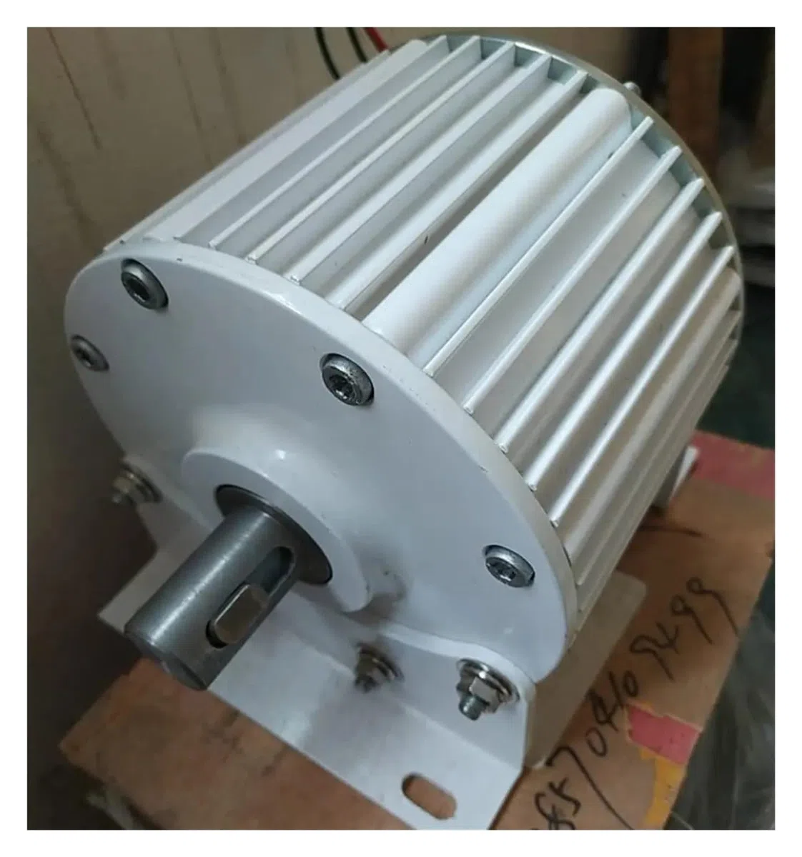 Générateur d'éoliennes 20000W générateur à aimant Permanent à haut rendement moteur 20KW entraîne la production d'énergie for éolienne(Taper Shaft,24V,20KW)