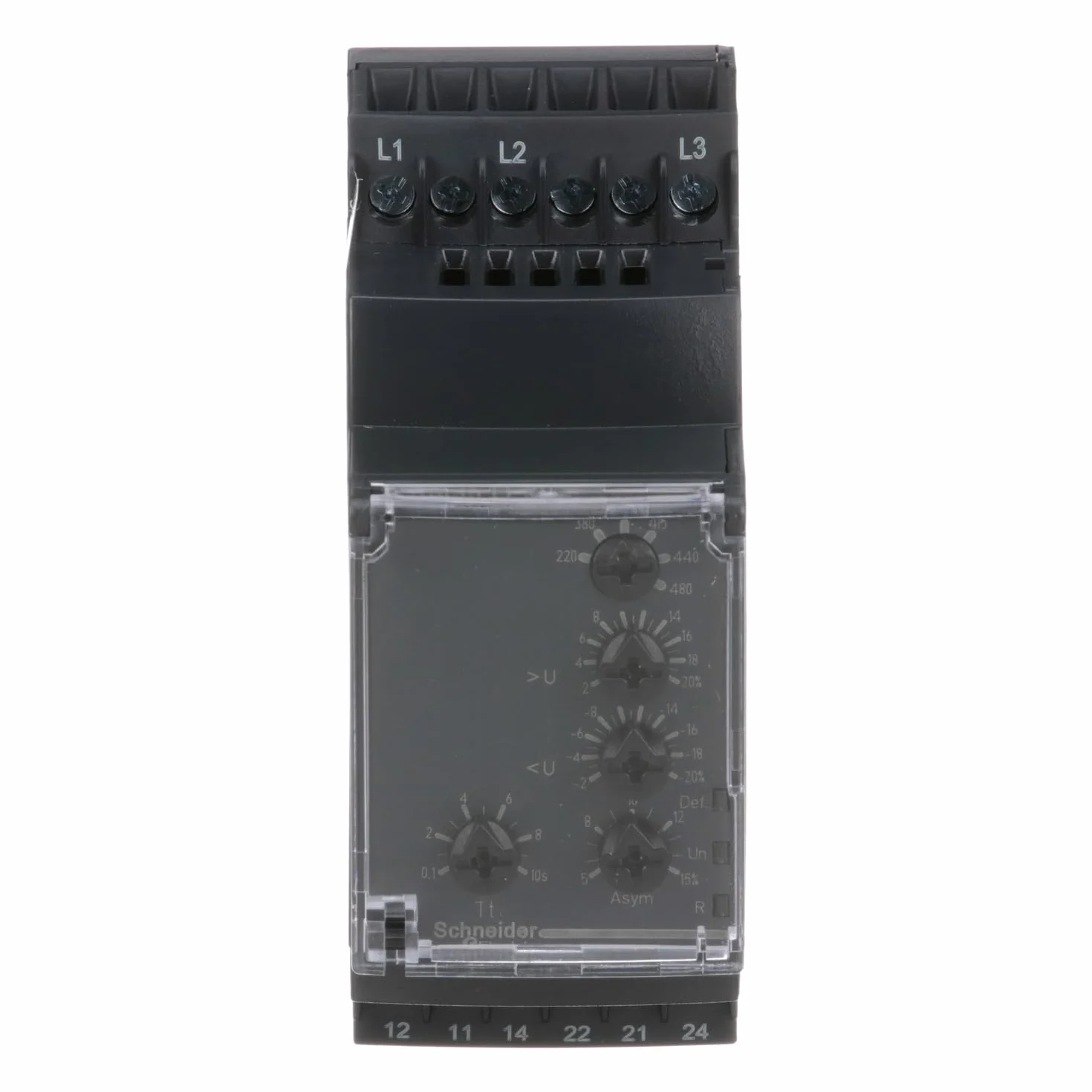 Schneider Electric - Harmony RM35-T - relais de contrôle de phase multifonction - plage 194..528Vca - RM35TF30