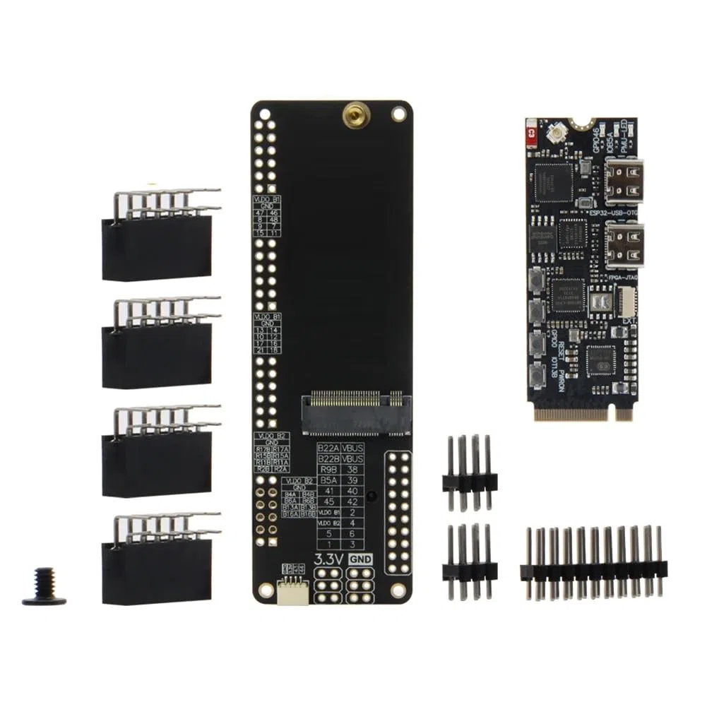 Carte de Développement T-FPGA ESP32-S3 GW1NSR-LV4CQN48PC6/I5 avec Microcontrôleurs Basse Consommation ESP32-S3