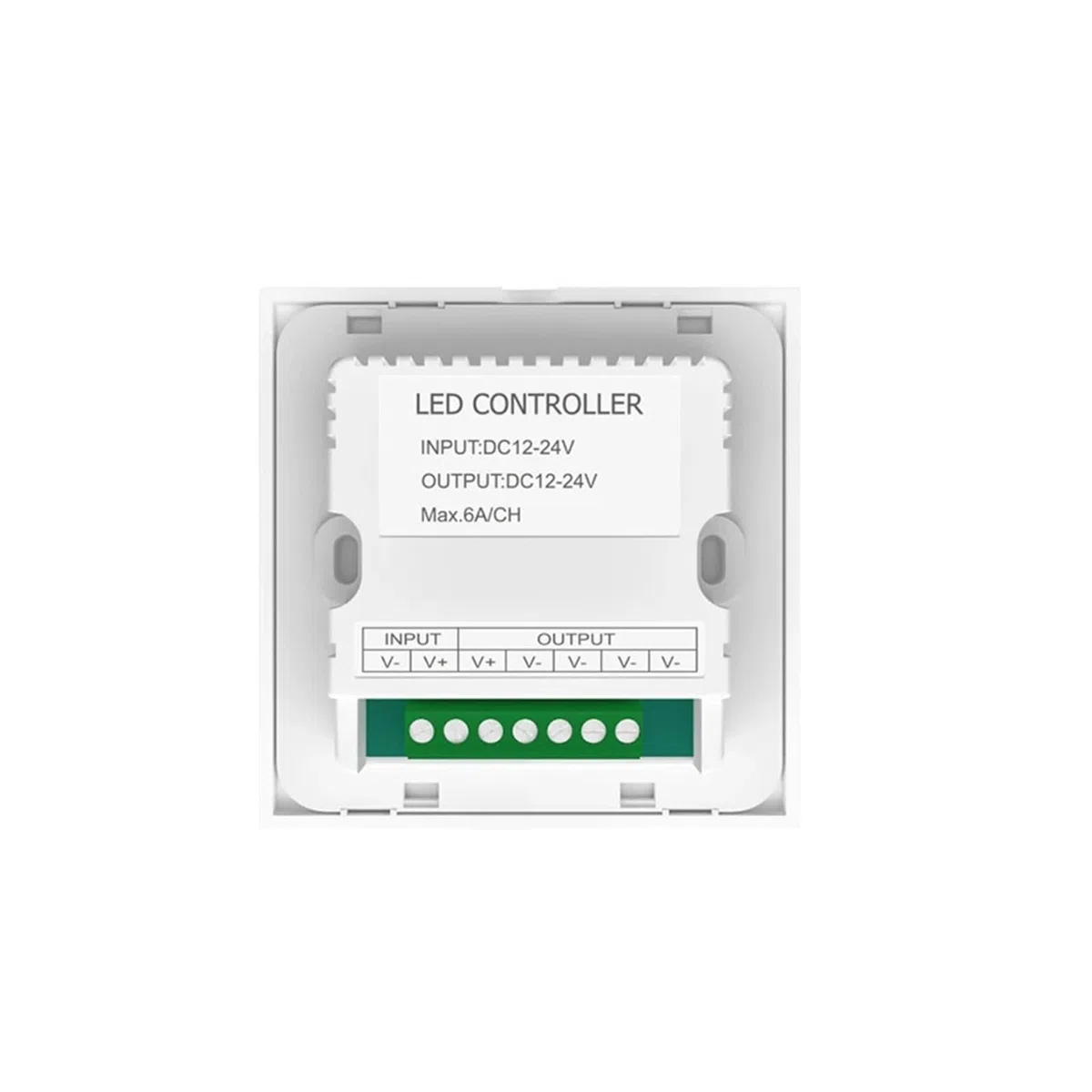 LED single strip dimmer DC 12V-24V 5050 2835 strip light wall panel dimmer rotating knob control 0-100 brightness display dimmer(Dimmer)