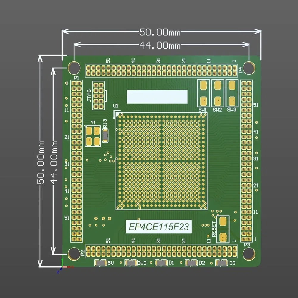 Carte Exclusivement Ce Paquet Développement FPGA Cyclone EP4CE115