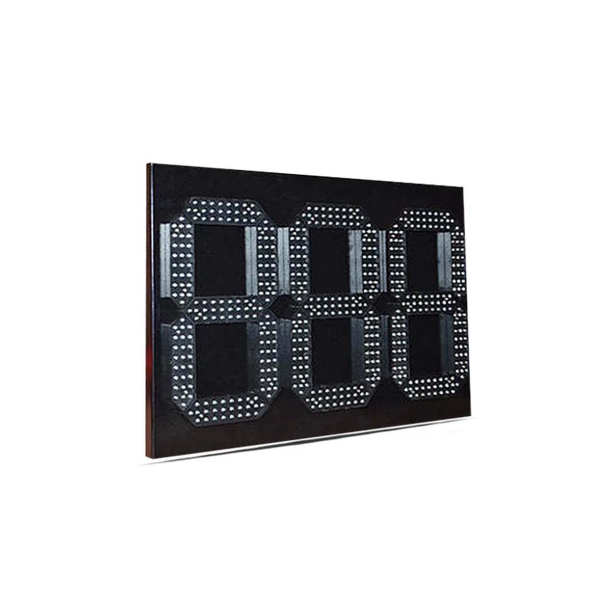 Écran numérique LED d'extérieur, 10 pouces, affichage du compte à rebours à 3 chiffres, for la publicité commerciale, résistance aux intempéries IP65 Utilisation multiscénario