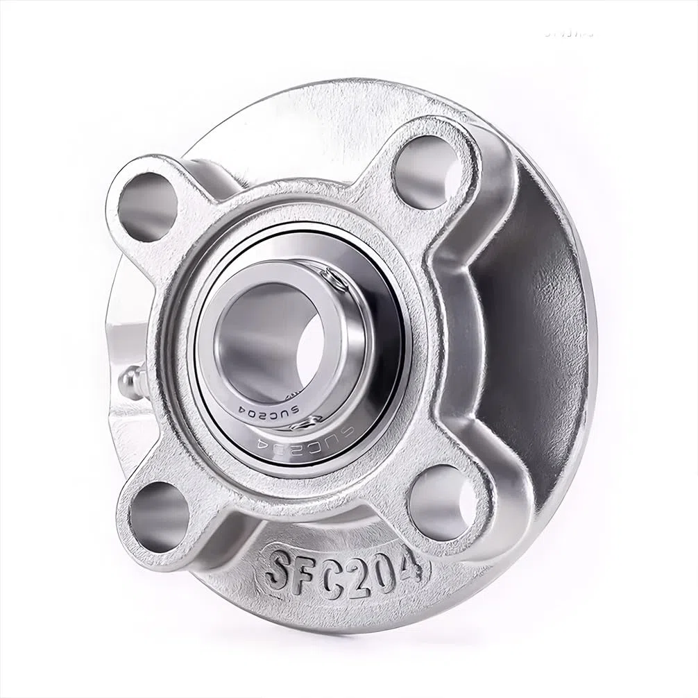 1 roulement à billes extérieur SUCFC211 inner55 en acier inoxydable avec siège 440 matériau