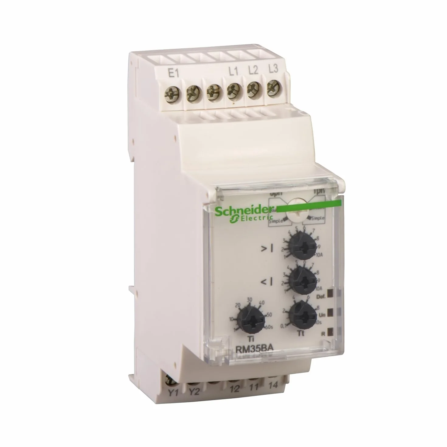Schneider Electric - Harmony RM35-T - relais de contrôle de phase multifonction - plage 194..528Vca - RM35TF30