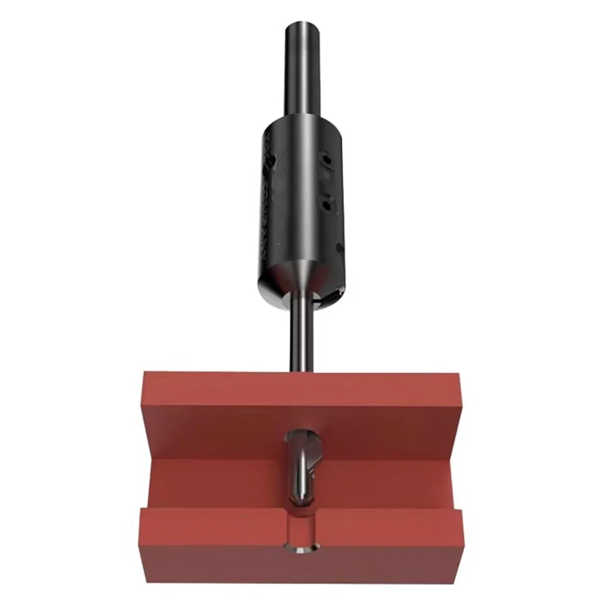 Outil d'ébavurage de trous internes, ensemble d'outils d'ébavurage, élimination des bavures de précision, plage de diamètres de 3,3 à 5 mm, for métal, aluminium, cuivre, plastique, impre.(3.7MM)